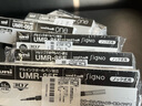 uni三菱（uni）中性筆替芯UMR-85E 適用UMN-307/207/152/105/155筆芯 0.5mm黑色 10支裝 曬單實拍圖