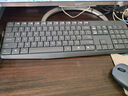 羅技（Logitech）MK235 鍵鼠套裝 無(wú)線(xiàn)鍵鼠套裝 辦公鍵鼠套裝  防潑濺防指紋 全尺寸 帶無(wú)線(xiàn)2.4G接收器 黑 曬單實(shí)拍圖