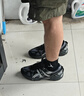 亞瑟士（asics）Gel-Kahana TR V2 春季 戶(hù)外機能風(fēng) City Walk 低幫生活休閑鞋 1203A557-020【黑銀色】 43.5 曬單實(shí)拍圖