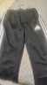 阿迪達斯 （adidas）三條紋側標休閑運動(dòng)男女秋季直筒長(cháng)褲 黑白 2XL 曬單實(shí)拍圖