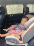 貝倍適（BAYBETSS）兒童安全座椅汽車用0-4-12歲寶寶360度旋轉(zhuǎn)嬰兒車載坐椅ISOFIX 米灰色【遮陽(yáng)棚+上拉帶+側(cè)保護(hù)】 曬單實(shí)拍圖