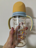 貝親奶瓶 ppsu奶瓶 吸管奶瓶雙把手重力球奶瓶330ml 【渠道專享】 馬戲團(tuán)330ml 9個(gè)月以上 含重力球 曬單實(shí)拍圖