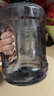 炊大皇運動水杯噸杯大容量噸桶運動水壺塑料水杯 黑色2200ml 曬單實拍圖
