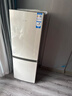 海爾（Haier）冰箱出品雙開門二門177升冰箱家用小型冰箱租房省電不占地冷藏冷凍統(tǒng)帥家用小冰箱 以舊換新 177升雙門冰箱節(jié)能省電 兩天約用1度電 曬單實(shí)拍圖