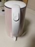 美的（Midea）電熱水壺家用電水壺燒水壺 雙層防燙 0涂層食品級304不銹鋼 1500W快速沸騰 1.7L大容量 HJ1705 曬單實(shí)拍圖