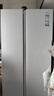 海爾（Haier）冰箱雙開門對開門纖薄一級能效620升雙變頻風(fēng)冷無霜大容量節(jié)能保鮮家用冰雪白 國家補貼20% 620升大容量+黑金凈化+90°開門懸停 曬單實拍圖