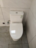 九牧（JOMOO）11173-2-1/41KD-3大力神普通馬桶家用虹吸抗菌節水坐便器400坑距 曬單實(shí)拍圖