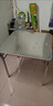景亨特厚不銹鋼折疊桌便攜式燒烤桌子戶(hù)外擺攤地攤夜市簡(jiǎn)易餐桌長(cháng)方桌 圓角方桌長(cháng)90寬90低款55高免安裝 曬單實(shí)拍圖
