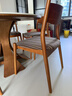 MUU北歐椅子中古風(fēng)家用可疊放餐椅靠背椅設計師簡(jiǎn)約家用餐桌椅子 松露堆堆椅 曬單實(shí)拍圖