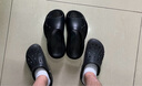 EQLZ義闊官方#0050綠洲拖OASIS休閑運動戶外街頭潮流拖鞋男女無中生有 幽靈黑 40-41 曬單實拍圖