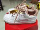 耐克NIKE女子休閑板鞋空軍一號 AIR FORCE 1 運動鞋IB6543-100白 37.5 曬單實拍圖