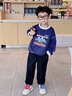 巴帝巴帝秋季新款嬰幼兒童衛衣男女寶寶休閑時(shí)尚百搭外套 寶藍 120 曬單實(shí)拍圖