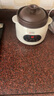 正品蘇泊電燉鍋煲湯燉湯鍋家用煮粥陶瓷紫砂粥鍋全自動(dòng)bb煲燉盅 1.8L 雙耳黑紫砂[快慢燉預約款] 曬單實(shí)拍圖