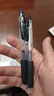 斑馬牌（ZEBRA）JJ15按動黑色中性筆0.5mm簽字筆商務水筆學生練字考試刷題筆高顏值學習辦公文具套裝5支 曬單實拍圖