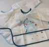 Babyprints圍兜兒童罩衣幼兒園吃飯寶寶圍嘴防濺防水反穿衣口水兜無袖兩件 曬單實拍圖