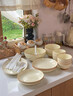 景西餐具整套家用2025新款高顏值餐具套裝奶油風(fēng)碗盤(pán)餐具喬遷新婚禮物 【釉下彩】8人食39件套丨把酒言歡【可微波爐洗碗機】 茶卡/釉下彩健康瓷 曬單實(shí)拍圖