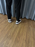 OPRK帆布鞋男鞋厚底溶解鞋增高經(jīng)典板鞋百塔小白鞋情侶男女鞋子 黑色帆布 單層 38 曬單實(shí)拍圖