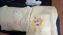 迪士尼（Disney）女童新款蛋仔派對聯(lián)名短袖T恤五分褲套裝中大童卡通洋氣上衣褲子 杏色褲子 170 cm 曬單實(shí)拍圖