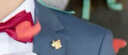 諾斯.馬丁外套西裝西服品質(zhì)胸針男士領(lǐng)針女精致生日禮物配飾楓葉 金色 曬單實(shí)拍圖