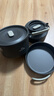 Naturehike挪客戶(hù)外鍋具套裝露營(yíng)野營(yíng)炊具便攜式燒水壺鋁合金煎鍋煎盤(pán)吊鍋 曬單實(shí)拍圖