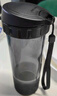 特百惠（Tupperware）茶韻500ML塑料杯男女士學生夏季運動水杯子便攜七夕送禮 酷炫黑 曬單實拍圖