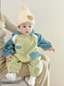 迪士尼（Disney）嬰兒衣服連帽連體衣開(kāi)春秋季裝款男女寶寶超萌洋氣外出哈衣 綠色 90cm 曬單實(shí)拍圖