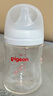 貝親（Pigeon）玻璃奶瓶寬口徑防脹氣160ml S號奶嘴 1月+ AA186  曬單實拍圖