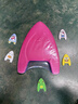 英發(fā)（YINGFA）游泳浮板大人兒童初學(xué)者漂浮板打水板學(xué)游泳漂浮輔助神器裝備 A字板-粉紫色 曬單實(shí)拍圖
