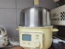 北鼎小奶鍋輔食鍋泡面鍋煮粥鍋嬰兒不粘鍋熱奶煮蛋雪平鍋20cm淺杉綠 曬單實(shí)拍圖