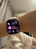 Apple/蘋(píng)果 Watch S11 智能手表42毫米玫瑰金色鋁金屬表殼淡桃粉色運動(dòng)型表帶S/M 【GPS款】 曬單實(shí)拍圖