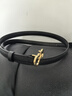菲拉格慕（Ferragamo）女士黑色GANCINI雙面腰帶 0675180_C  _ 85 七夕禮物送女友 曬單實拍圖