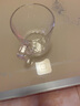 樂美雅（Luminarc）玻璃杯帶把手水杯茶杯鋼化玻璃咖啡杯微波爐可用冰川紋500ml*2 曬單實(shí)拍圖