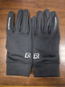 洛克兄弟自行車(chē)騎行手套全指抓絨保暖秋冬觸屏男女長(cháng)指公路車(chē)手套 黑色L 曬單實(shí)拍圖