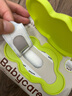 babycare嬰兒手口濕巾新生兒濕紙巾加厚擦臉帶蓋3150綠蓋濕巾80抽*10包 曬單實(shí)拍圖