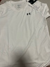 安德瑪（Under Armour）女裝上衣 2025夏季新款運動(dòng)服健身訓練快干透氣圓領(lǐng)休閑半袖T恤衫 舒適快干/建議拍大一碼 /白色 M (165/84A) 曬單實(shí)拍圖