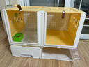 蔻絲兔子籠子特大號(hào)帶廁所防噴尿室內(nèi)養(yǎng)荷蘭豬用品 曬單實(shí)拍圖