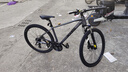 喜德盛（xds）山地自行車(chē)黑客700鋁合金車(chē)架2025款24速油壓碟剎成人單車(chē) 灰/黑17 曬單實(shí)拍圖