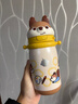 babycare兒童保溫杯嬰兒小松鼠寶寶1-3歲不銹鋼吸管水杯壺學(xué)生上學(xué)450ml 曬單實(shí)拍圖