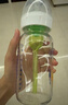 布朗博士玻璃奶瓶 0-3月新生嬰兒防脹氣防嗆 寬口徑奶瓶270ml 雙兔 曬單實拍圖