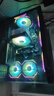 AMD銳龍 7500F 9600X主機 7650GRE/5060TI/4060TI顯卡 直播游戲電競設(shè)計臺式電腦DIY組裝機整機海景房 配置六  R5 9600X/5060 曬單實拍圖