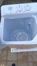 統帥（Leader）海爾智家半自動(dòng)雙桶洗衣機10公斤以舊換新 家電國家補貼 1188BS 曬單實(shí)拍圖
