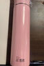 希諾女士保溫杯304不銹鋼高顏值水杯高檔禮盒簡(jiǎn)約辦公室便攜杯子 290ML-5800粉色-禮盒裝 曬單實(shí)拍圖