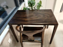 鐵皇帝南美胡桃木書(shū)桌榫卯實(shí)木電腦桌臺式家用工作臺臥室簡(jiǎn)約寫(xiě)字學(xué)習桌 胡桃木：120*60*75厚4.5cm 曬單實(shí)拍圖