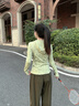 徽格兒（phigeer）連帽羽毛球服運動(dòng)套裝女秋季長(cháng)袖跑步籃球服戶(hù)外裝備登山服速干衣 豆蔻綠兩件套（軍綠色褲） M 曬單實(shí)拍圖