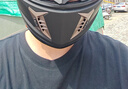 野馬（YEMA）3C認證828S摩托車頭盔男全盔雙鏡片機車安全帽 四季通用 均碼 亞黑+防霧貼片 曬單實拍圖