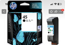 惠普（HP）51645AA45/78墨盒適用710c/830c/850c/1280c 51645黑色墨盒（約930頁(yè)） 曬單實(shí)拍圖