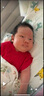 貝瑞加（Babyprints）嬰兒連體衣夏季寶寶短袖包屁衣紅色滿(mǎn)月服國風(fēng)三角爬服 福滿(mǎn)66 曬單實(shí)拍圖