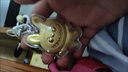 拉布布足金999labubu黃金20mg拉布布手機鏈掛繩包鑰匙扣掛件禮物 B版拉布布+禮盒顏色備注 20mg 曬單實(shí)拍圖