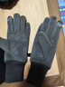 貓人手套男士冬季保暖加絨加厚戶(hù)外防風(fēng)防寒騎車(chē)開(kāi)車(chē)觸屏毛線(xiàn)手套男 女士黑色 均碼 1雙 曬單實(shí)拍圖