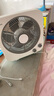 美的（Midea）電風(fēng)扇 家用臺式桌面小風(fēng)扇鴻運扇宿舍臥室節(jié)能電扇臺扇轉(zhuǎn)頁扇輕音低噪五葉風(fēng)扇 KYT30-21MA 曬單實拍圖